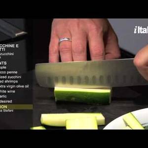 PastaMania #2. "Penne zucchine e gamberetti"