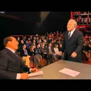 Servizio Pubblico - Lite Berlusconi Santoro