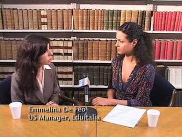 Interview with Emmelina De Feo - EDUITALIA