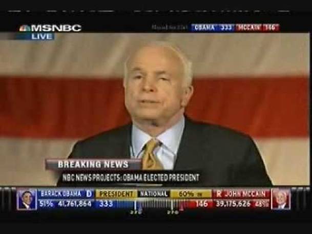 John McCain Concession Speech